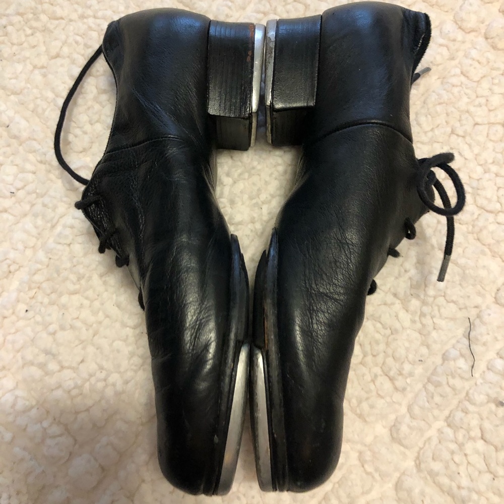Bloch split sole tap black size girls 4.5